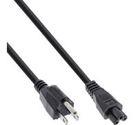 InLine® câble d'alimentation pour Notebook, USA/Canada, 3 broches femelle, 2m