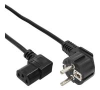 InLine® câble d'alimentation, prise de terre sur prise de courant froid. C13 droit, 0,3m