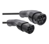 Inline Câble de Charge spiralé Type 2 11 KW, triphasé, câble de Charge EV, 3 m