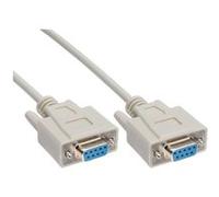 InLine Câble null-modem 12226 9 broches femelle/femelle moulé 10 m