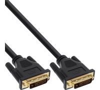 InLine® câble de raccordement DVI-D Premium, numérique 24+1 ST / ST, Dual Link, 10m