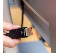 InLine® câble DisplayPort 1.4, noir, contacts dorés, 1m