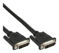 InLine Câble DVI-I - Numérique/analogique - 24+5 fiches - Dual Link - Sans ferrittes - 3 m