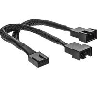 inLine® Câble en Y pour ventilateur PWM 4 pôles Molex 1 prise / 2 prises, 0,15m