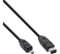 Câble FireWire - INLINE - 1,8m - IEEE1394 - 4 broches/6 broches mâle