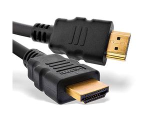 InLine® Câble HDMI certifié 1,5 m Noir/doré - Câble HDMI 2.1 8K/4K avec Ethernet - Triple blindage & fils en cuivre