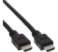 InLine® Câble HDMI, HDMI High Speed, prise/prise, noir, 1,5m