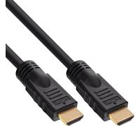 Câbles vidéo InLine - Câble HDMI - HDMI mâle pour HDMI mâle - 20 m - noir