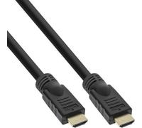 InLine® Câble HDMI HiD, HDMI-HS avec éther, Premium, 4K2K, ST / ST, or, 7,5m