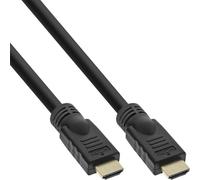 InLine® Câble HDMI High Speed avec Ethernet, Premium, 4K2K, ST/ST, noir, 10m