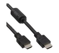 InLine Câble HDMI mâle/mâle avec ferrite Noir 1 m Noir
