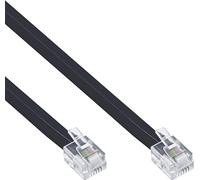 InLine® câble modulaire RJ11, prise/prise, 4 fils, 6P4C, 3m