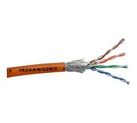 InLine Câble Patch Cat.5e, SF/UTP, AWG26, PVC, Orange 100 m
