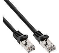 InLine® câble patch, F/UTP, Cat.5e, noir, 10m