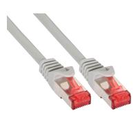 InLine Câble patch S/FTP 250 MHz PVC cuivre 50m gris 76455