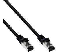 InLine® câble patch, S/FTP (PiMf), Cat.8.1, 2000MHz, sans halogène, noir, 1,5m