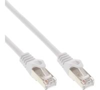 InLine® câble patch, SF/UTP, Cat.5e, blanc, 25m