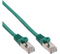 InLine® câble patch, SF/UTP, Cat.5e, vert, 7,5m