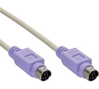 InLine® câble PS/2, prise/prise, PC 99, couleur violet, 2m
