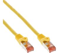 InLine Câble réseau RJ-45 Cat. 6 1.5 mètres MâleMâle (Jaune) Câbles Ethernet