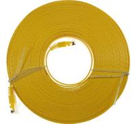 Inline Câble réseau UTP Cat. 6 10 mètres Mâle/Mâle Jaune