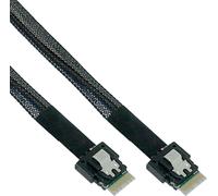 InLine® Câble SAS Slim, SFF-8654 4i vers SFF-8654 4i, 24Gb/s, 1m