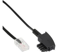 InLine® câble TAE-F pour routeur DSL, TAE-F prise à RJ45 8P2C, 1m