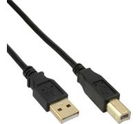 InLine 34503S câble USB 0,3 m USB A USB B Noir