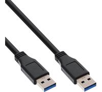 InLine® Câble USB 3.2 Gen.1, A à A, noir, 5m