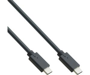 Inline Câble USB 3.2 Gen.1x2 - connecteur USB Type-C/connecteur USB Type-C, noir, 3 m