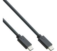 Inline Câble USB 3.2 Gen.2 - connecteur USB Type-C/connecteur USB Type-C, noir, 1 m