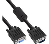 InLine 17701B câble VGA 1 m VGA (D-Sub) Noir