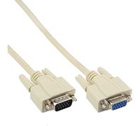 InLine - Câble VGA (D-Sub) - 1 m - Beige - 17737