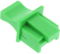 InLine® cache-poussière, pour RJ45 prise femelle, vert pack de 100