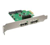 InLine® carte d'interface, 2+2x SATA 6Gb/s, PCIe, pas de RAID