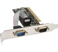 InLine® carte d'interface, 2x 9 broches sériel, PCI