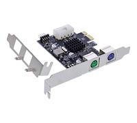 InLine® carte d'interface, 2x PS/2, PCIe (PCI-Express)