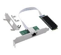InLine Carte Interface M.2 B+M Vers RJ45 10 Gb/s, Adaptateur Réseau (76660Y)