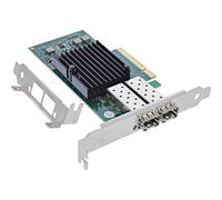 InLine® Carte réseau Double 10 Gigabit, 2 x SFP+, PCIe x8, contrôleur LAN Ethernet 10 GBASE-T, à partir de Win 7, Server 2008, Linux 2.6 avec Support à Profil Bas, 51131A
