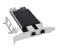 InLine Carte réseau interne double Gigabit 2x RJ45 1 Gb/s PCIe x4 PoE+ (51125P)