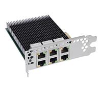 InLine 6-fach Gigabit Netzwerkkarte 6x RJ45 1 Gb/s PCIe x4 (51127C)