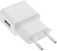 InLine® Chargeur USB Single, alimentation, 100-240V à 5V/1,2A, blanc