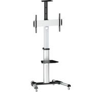 InLine® Chariot TV, réglable en hauteur, pour LED-TV 37"-70" (94-178cm), max. 50kg