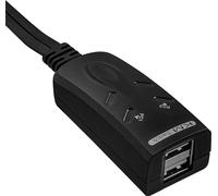 InLine® Commutateur KM USB, 2 PCs, pour clavier, souris et transfert de souris