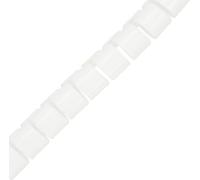 InLine® conduite de câble flexible/gaine de câble 10m, blanc, 15mm