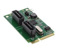 InLine - Contrôleur de stockage (RAID) - 2 Canal - SATA 6Gb/s - RAID RAID 0, 1 - PCIe 2.0