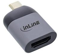 InLine® Convertisseur d'écran USB, fiche USB de Type C vers Prise HDMI Femelle (DP Alt Mode 4K2K