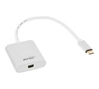 InLine® Convertisseur USB écran, USB-C ST vers Mini DisplayPort 4K/60Hz, argent