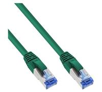 InLine - Cordon de raccordement - RJ-45 (M) pour RJ-45 (M) - 1 m - SFTP - CAT 6a - sans halogène - vert
