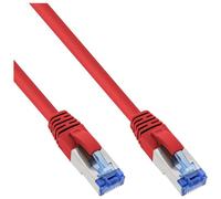 InLine - Cordon de raccordement - RJ-45 (M) pour RJ-45 (M) - 10 m - SFTP - CAT 6a - sans halogène - rouge